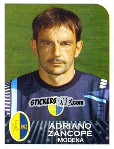 Figurina Adriano Zancopè - Calciatori 2002-2003 - Panini