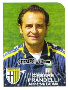Figurina Cesare Prandelli (Allenatore) - Calciatori 2002-2003 - Panini