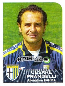 Sticker Cesare Prandelli (Allenatore) - Calciatori 2002-2003 n. 279 - Panini