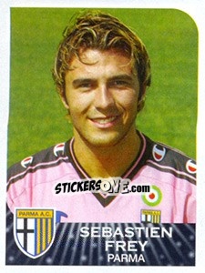 Sticker Sebastien Frey - Calciatori 2002-2003 n. 281 - Panini