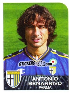 Cromo Antonio Benarrivo - Calciatori 2002-2003 - Panini