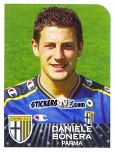 Figurina Daniele Bonera - Calciatori 2002-2003 - Panini
