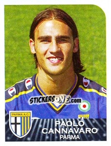 Sticker Paolo Cannavaro - Calciatori 2002-2003 n. 286 - Panini