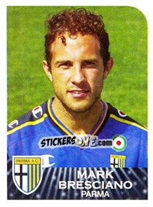 Sticker Mark Bresciano - Calciatori 2002-2003 - Panini