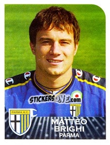 Cromo Matteo Brighi - Calciatori 2002-2003 - Panini