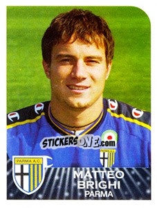 Figurina Matteo Brighi - Calciatori 2002-2003 - Panini