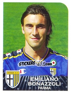 Cromo Emiliano Bonazzoli - Calciatori 2002-2003 - Panini