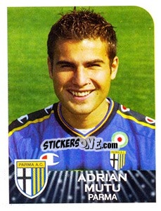 Sticker Adrian Mutu - Calciatori 2002-2003 n. 298 - Panini