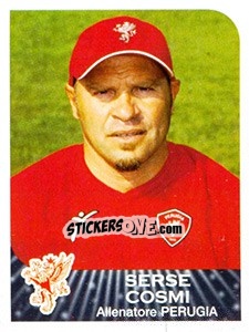 Cromo Serse Cosmi (Allenatore) - Calciatori 2002-2003 - Panini