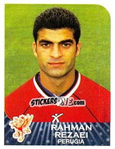 Figurina Rahman Rezaei - Calciatori 2002-2003 - Panini