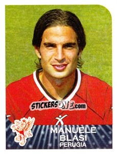 Sticker Manuele Blasi - Calciatori 2002-2003 - Panini