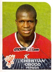 Sticker Christian Obodo - Calciatori 2002-2003 n. 318 - Panini