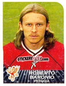 Sticker Roberto Baronio - Calciatori 2002-2003 - Panini