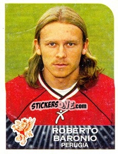 Sticker Roberto Baronio - Calciatori 2002-2003 n. 319 - Panini