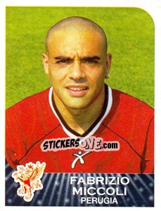 Sticker Fabrizio Miccoli - Calciatori 2002-2003 n. 324 - Panini