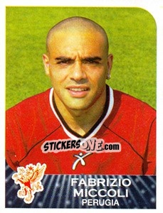 Sticker Fabrizio Miccoli - Calciatori 2002-2003 - Panini