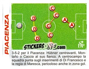 Cromo Schema - Calciatori 2002-2003 - Panini