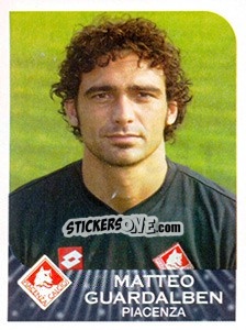 Figurina Matteo Guardalben - Calciatori 2002-2003 - Panini