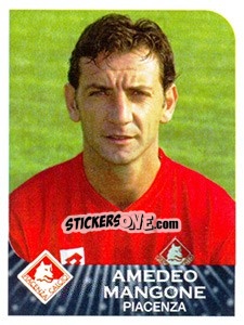 Sticker Amedeo Mangone - Calciatori 2002-2003 n. 334 - Panini