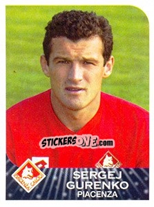 Cromo Sergej Gurenko - Calciatori 2002-2003 - Panini
