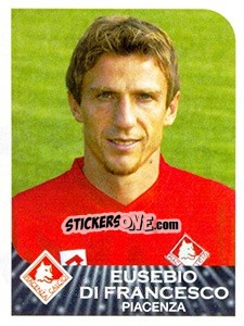 Sticker Eusebio Di Francesco - Calciatori 2002-2003 - Panini