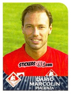 Figurina Dario Marcolin - Calciatori 2002-2003 - Panini