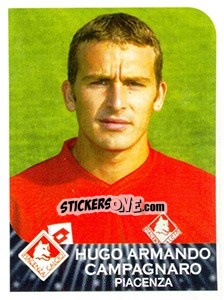 Figurina Hugo Armando Campagnaro - Calciatori 2002-2003 - Panini