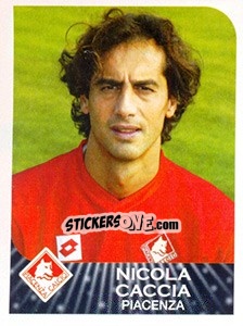 Sticker Nicola Caccia - Calciatori 2002-2003 - Panini