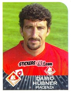 Sticker Dario Hübner - Calciatori 2002-2003 n. 349 - Panini