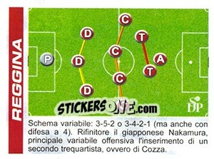 Figurina Schema - Calciatori 2002-2003 - Panini