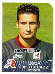 Sticker Luca Castellazzi - Calciatori 2002-2003 n. 356 - Panini