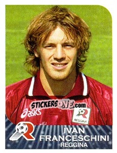 Sticker Ivan Franceschini - Calciatori 2002-2003 - Panini