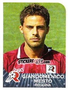 Cromo Giandomenico Mesto - Calciatori 2002-2003 - Panini