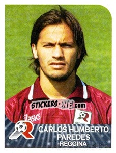 Sticker Carlos Humberto Paredes - Calciatori 2002-2003 - Panini