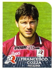 Sticker Francesco Cozza - Calciatori 2002-2003 - Panini