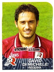 Sticker David Di Michele - Calciatori 2002-2003 n. 373 - Panini