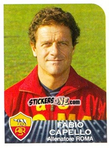 Figurina Fabio Capello (Allenatore) - Calciatori 2002-2003 - Panini