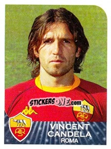 Sticker Vincent Candela - Calciatori 2002-2003 n. 388 - Panini