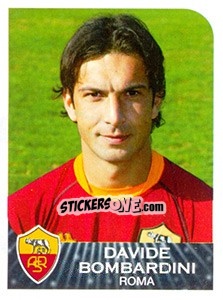 Sticker Davide Bombardini