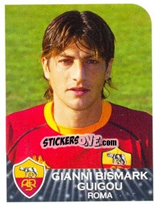 Figurina Gianni Bismark Guigou - Calciatori 2002-2003 - Panini