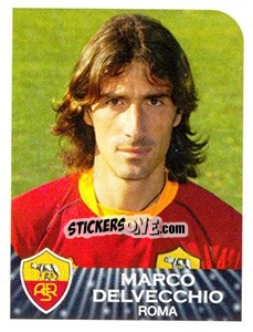 Sticker Marco Delvecchio - Calciatori 2002-2003 n. 395 - Panini