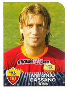 Sticker Antonio Cassano - Calciatori 2002-2003 n. 396 - Panini