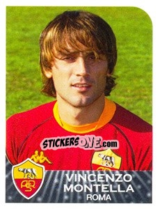 Cromo Vincenzo Montella - Calciatori 2002-2003 - Panini