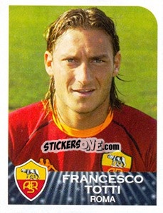 Sticker Francesco Totti - Calciatori 2002-2003 - Panini