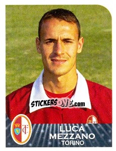 Sticker Luca Mezzano - Calciatori 2002-2003 n. 412 - Panini