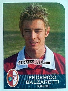Cromo Federico Balzaretti - Calciatori 2002-2003 - Panini