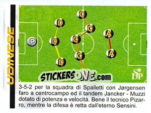 Cromo Schema - Calciatori 2002-2003 - Panini