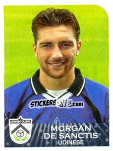 Sticker Morgan De Sanctis - Calciatori 2002-2003 - Panini