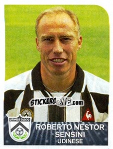 Figurina Roberto Nestor Sensini - Calciatori 2002-2003 - Panini