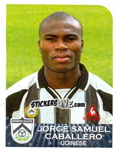 Cromo Jorge Samuel Caballero - Calciatori 2002-2003 - Panini